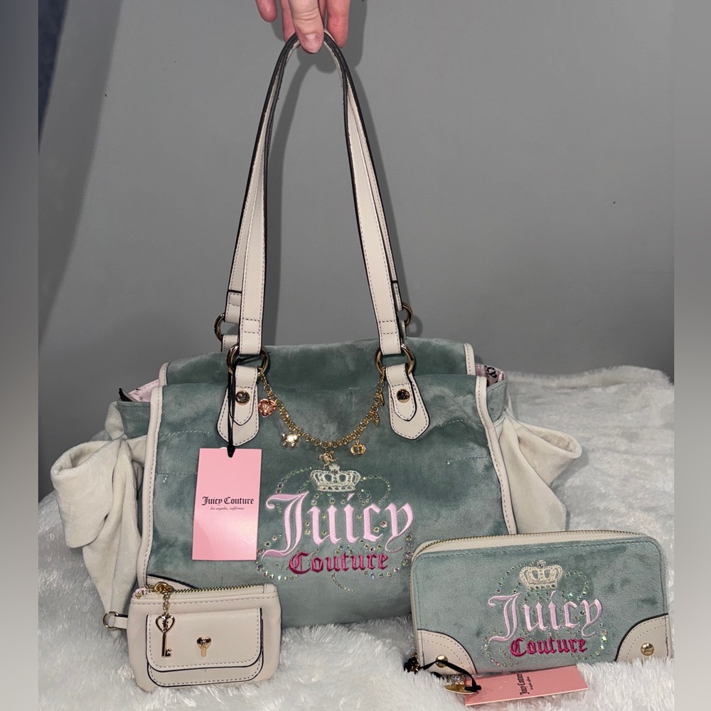 Juicy dreamy tote and wallet